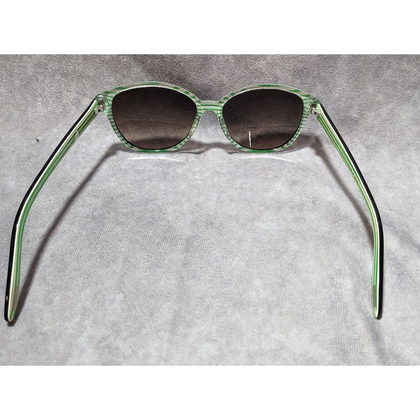 Ralph Lauren Tortoise Green Stripe Sunglasses