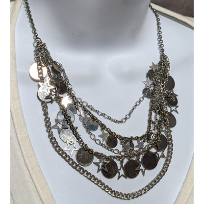 Star Charm Multilayer Chain Necklace