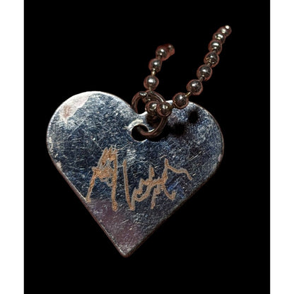 Handmade Heart AVF Necklace