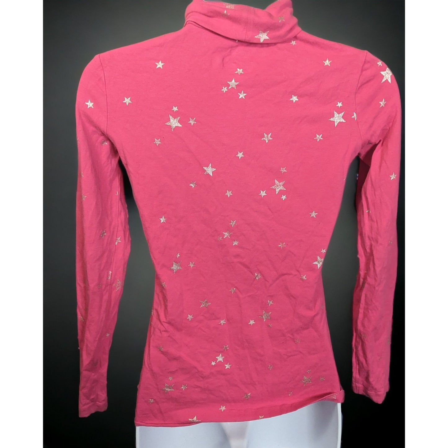 Cherokee Pink Star Turtleneck