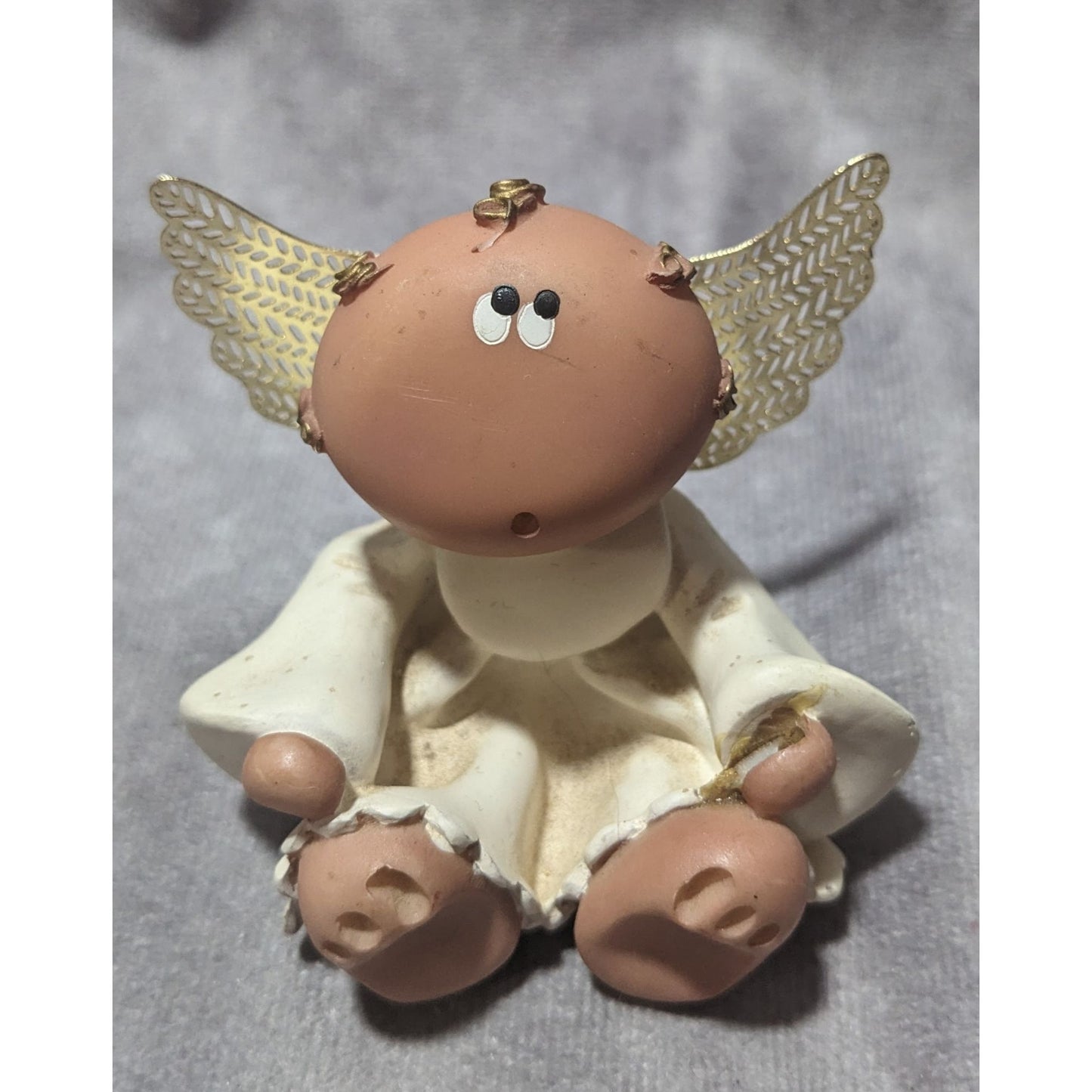 Vintage Y2K Angel Cheeks Figurine