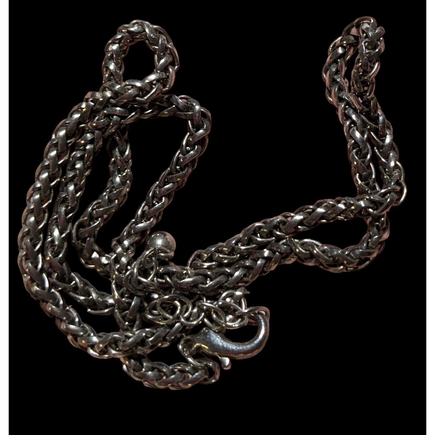Silver Braided Chain