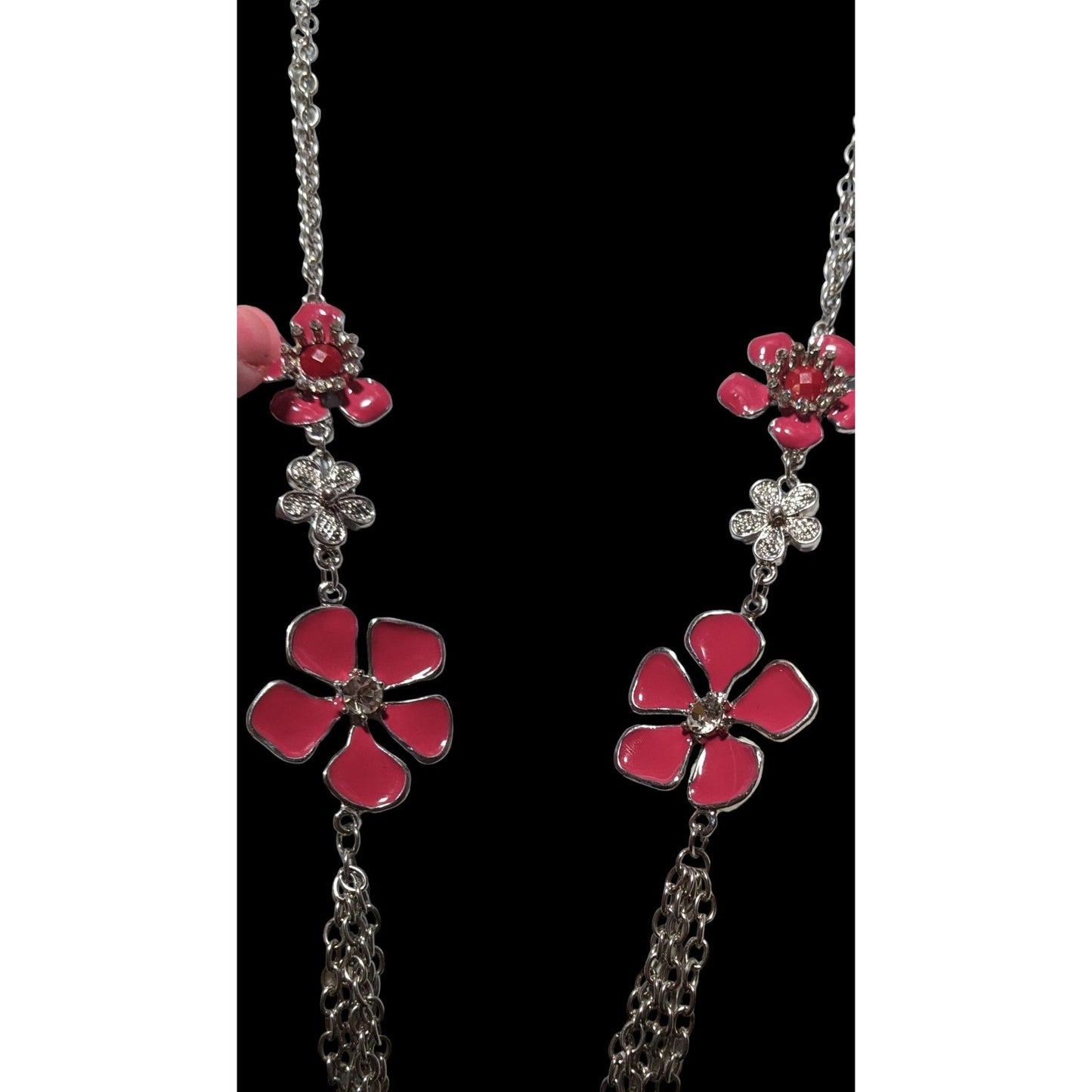 Retro Floral Chain Necklace