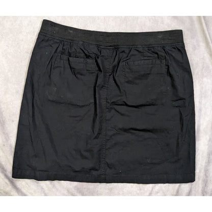 Preppy Casual Black Skort by Croft & Barrow