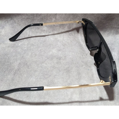 Flat Top Geometric Cateye Sunglasses