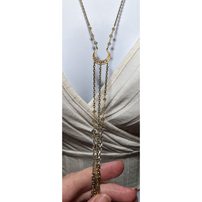 Witchy Moon Tassel Necklace