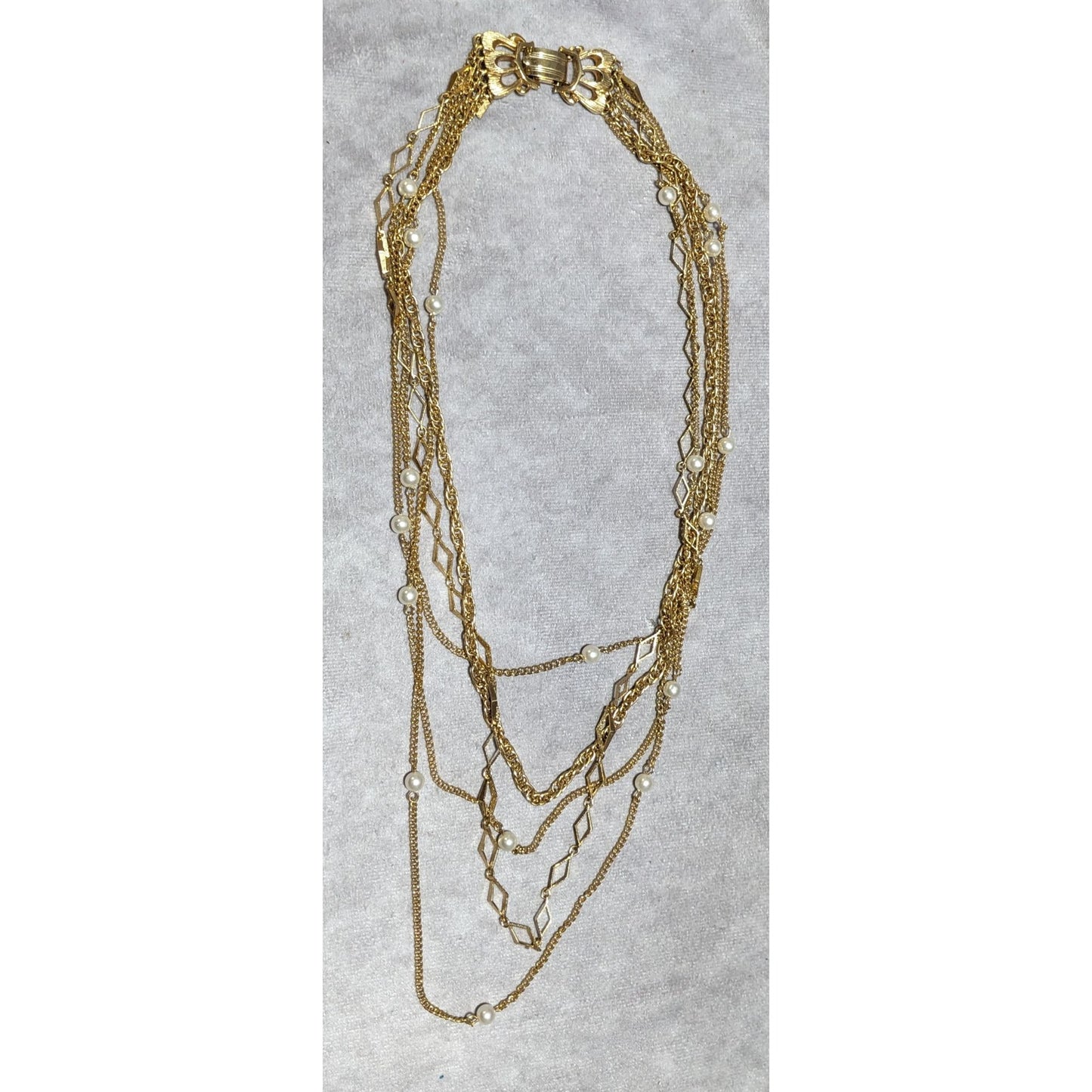 Something Special Gold Glam Multilayer Necklace