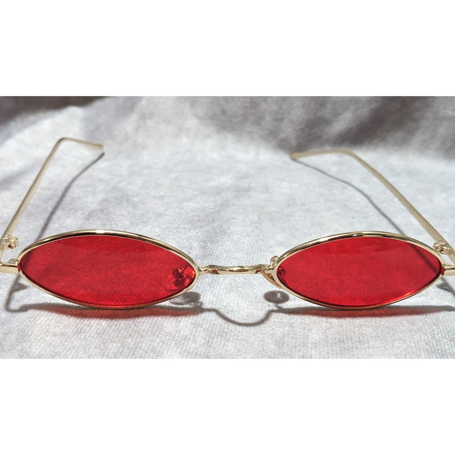 Retro Red Vampire Fashion Sunglasses