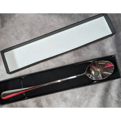 Romantic Love You More Engraved Spoon Silver Tone Gift Boxed Anniversary Gift