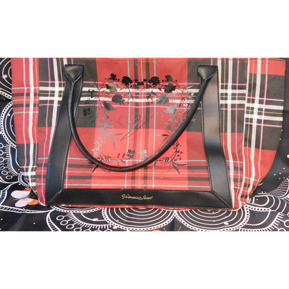 Victoria's Secret Limited Edition Red Tartan Tote