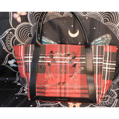 Victoria's Secret Limited Edition Red Tartan Tote