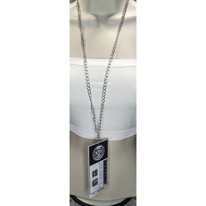 Anime Cosplay Harajuku Kakegurui Hyakkaou Student Council Tag Necklace