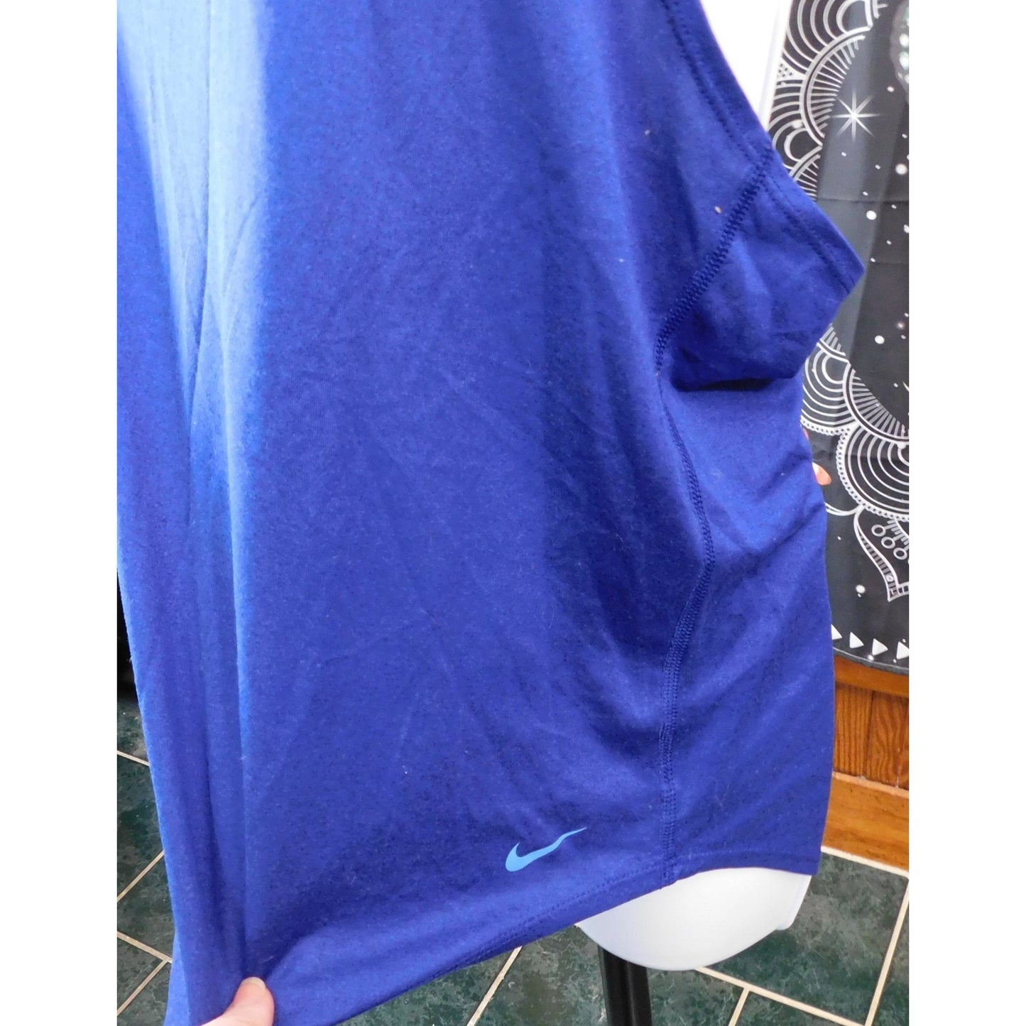 Nike Dri Fit Blue Racerback Sporty Tank Top