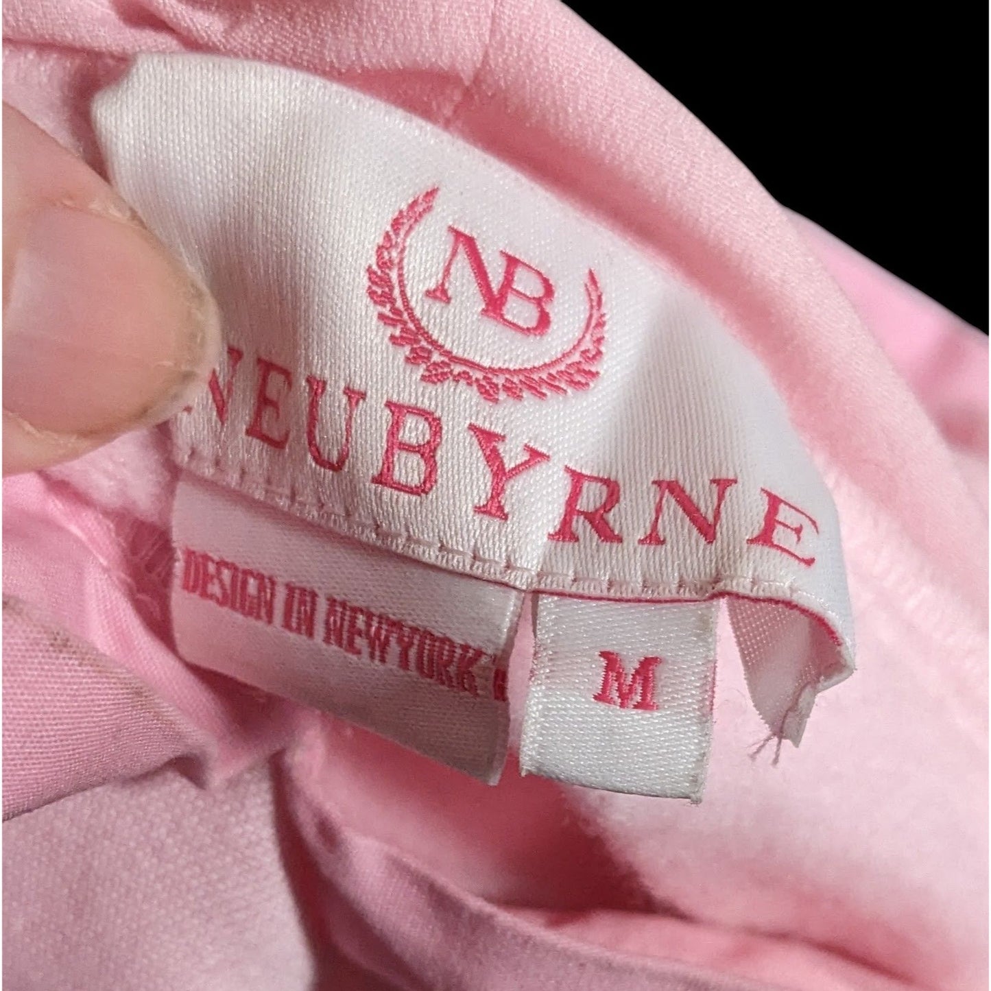 Neubryne Couture Floral Beaded And Gem Mask Design Light Pink Hoodie