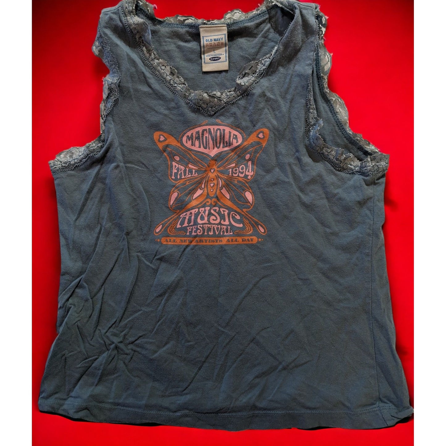 Vintage Old Navy Magnolia Music Festival Tank Top