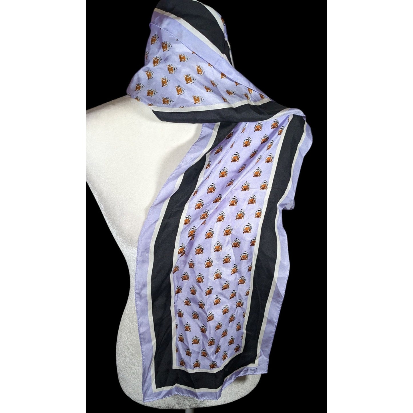 Wasatch Academy Purple Timothy Tiger Scarf