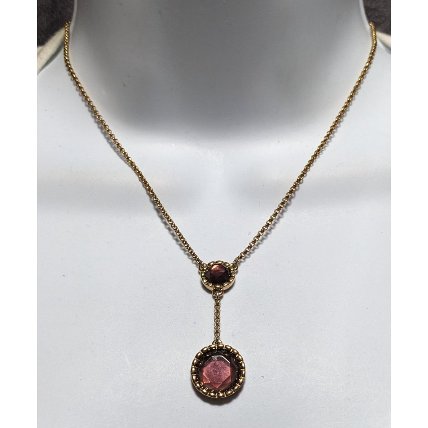 Liz Claiborne Gem Drop Necklace