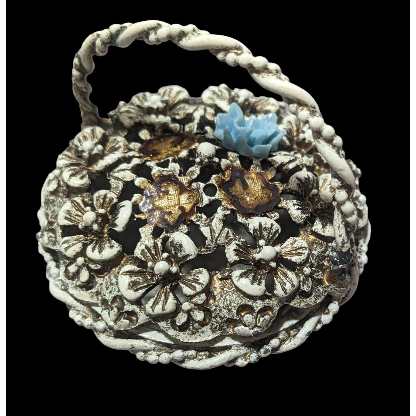 Vintage Florenza Mini Handbasket