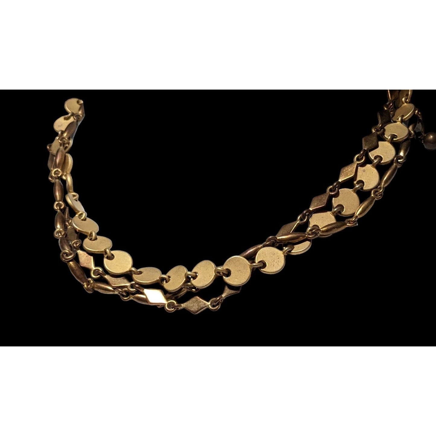 Premier Designs Gold Rush Chain Necklace