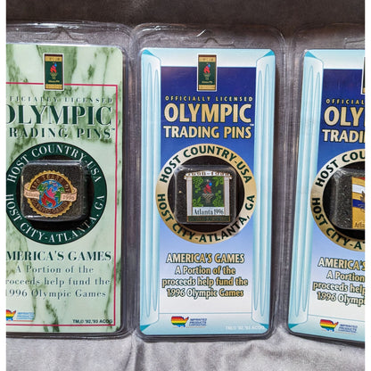 Vintage Unopened 1996 Atlanta Olympics Trading PIns