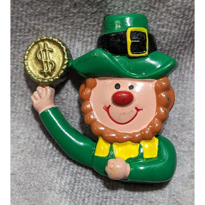 Vintage Lucky Leprechaun Brooch