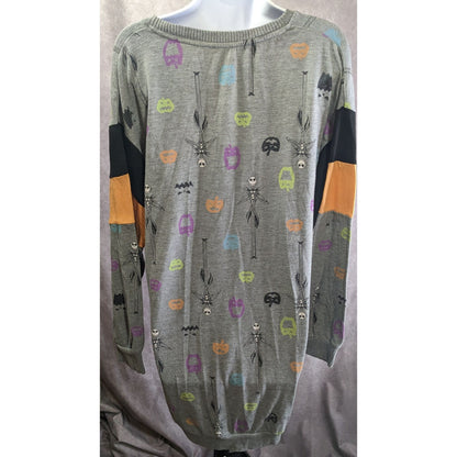 Disney Tim Burtons The Nightmare Before Christmas Long Sleeve Top