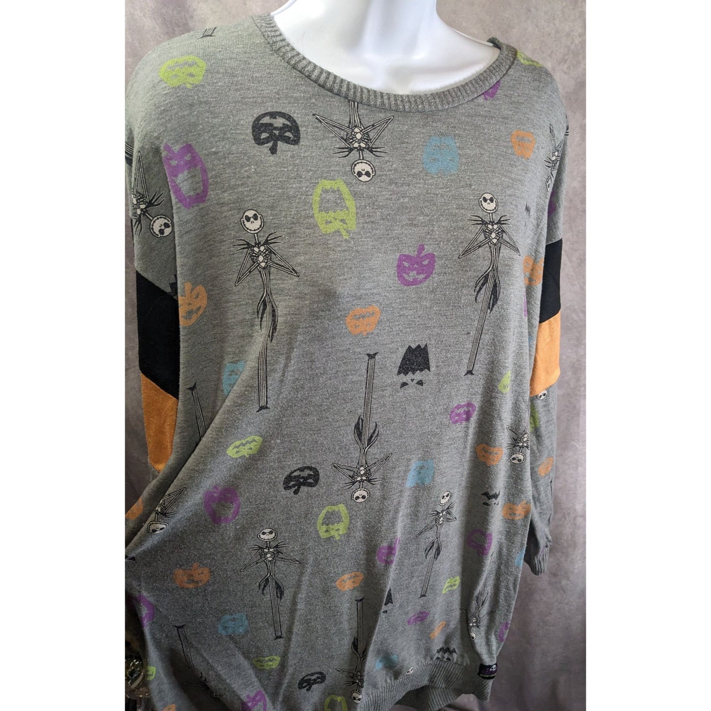 Disney Tim Burtons The Nightmare Before Christmas Long Sleeve Top
