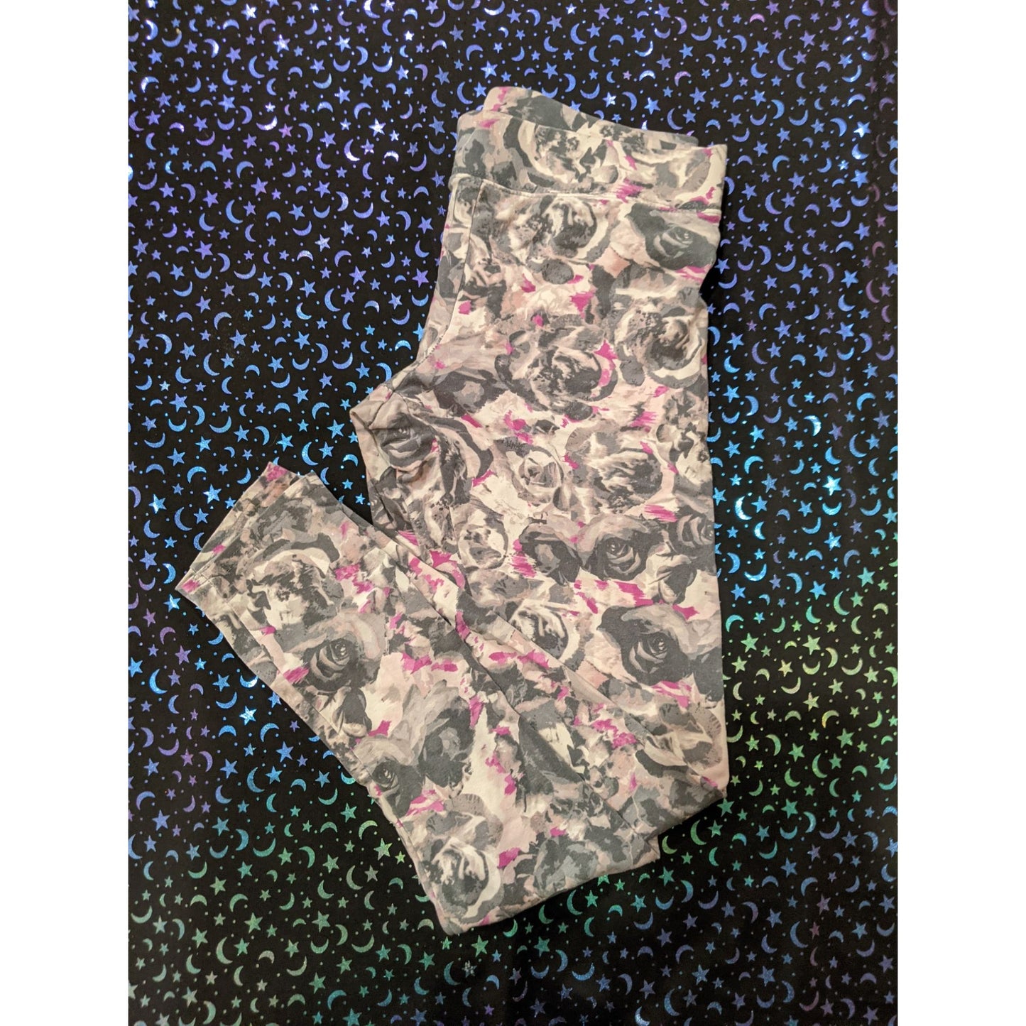 American Eagle Outfitters Girls High Rise Leggings Floral Medium