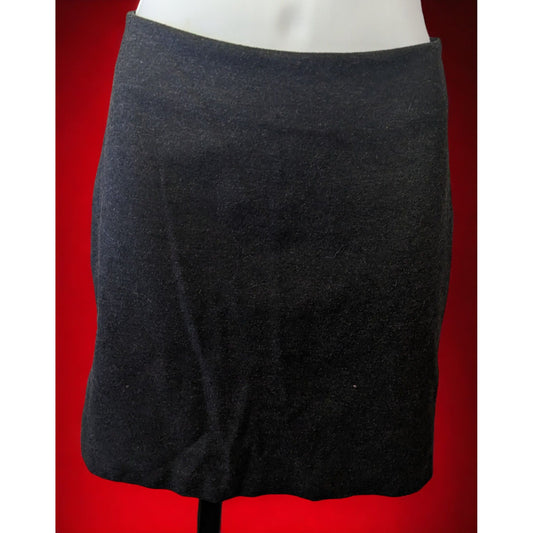 New York & Company Grey Mini Skirt