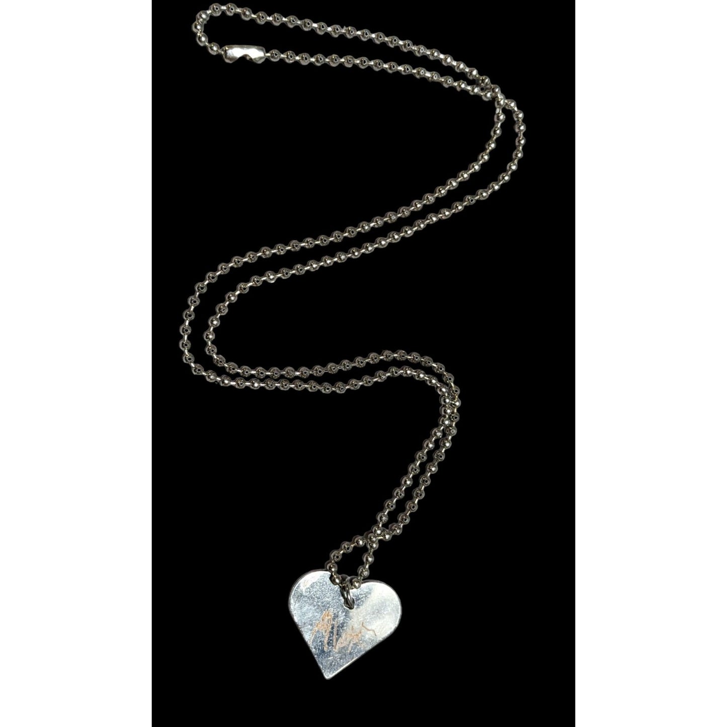 Handmade Heart AVF Necklace