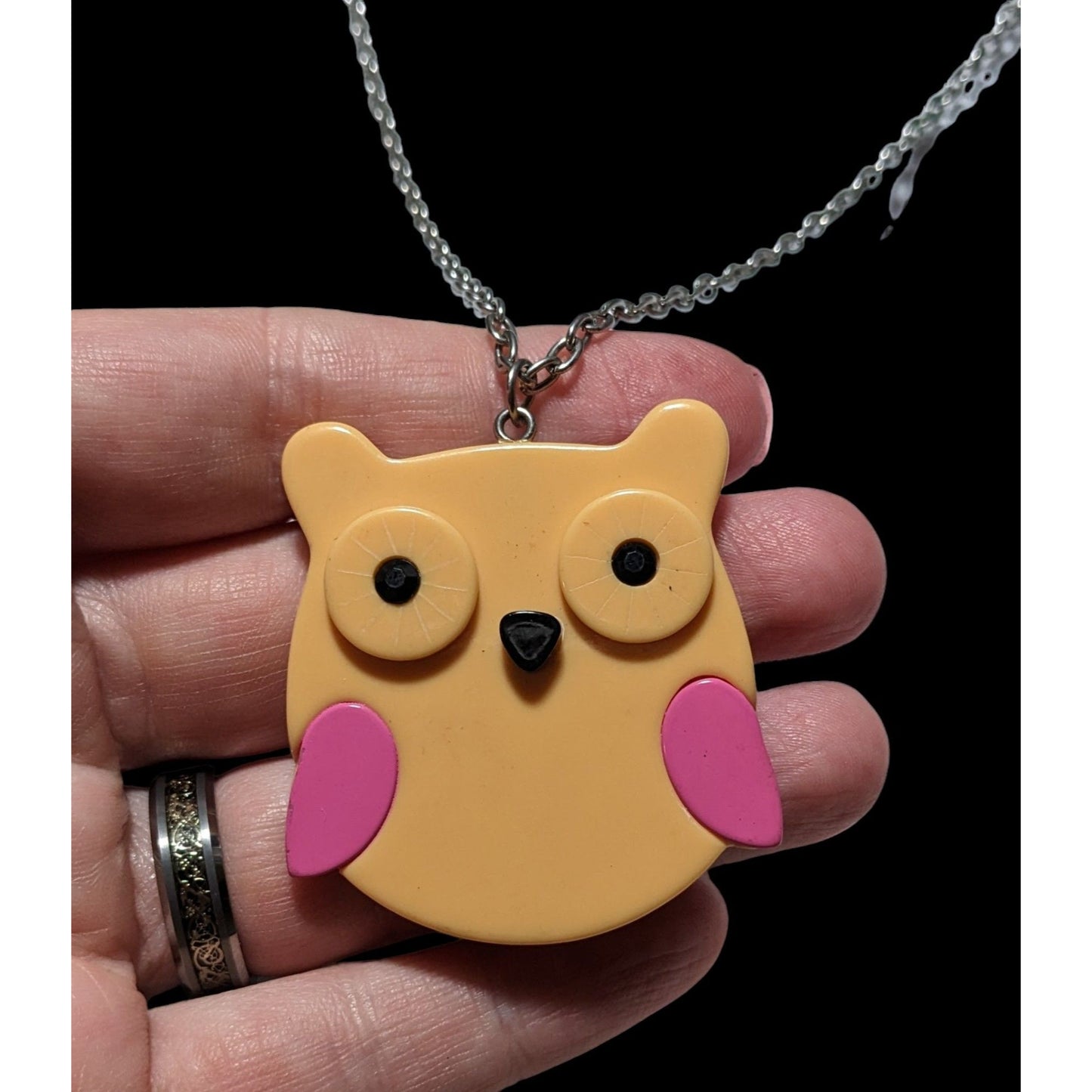 Owl Cookie Necklace