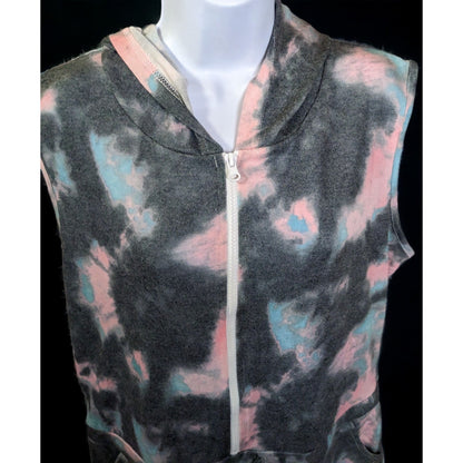 Suzzi Tie Dye Hooded Romper