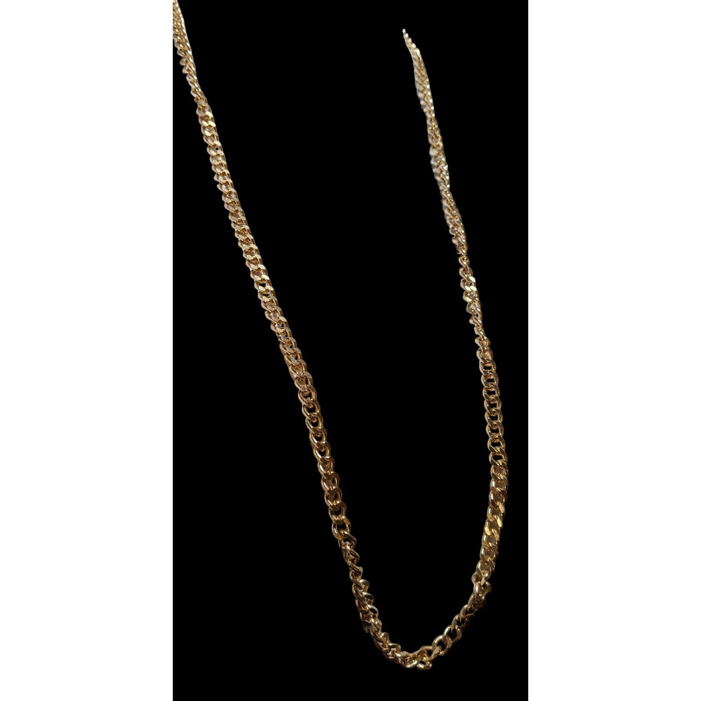 Classic Bright Gold Chain Necklace