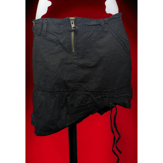 Divided H&M Asymmetrical Drawstring Cargo Skirt