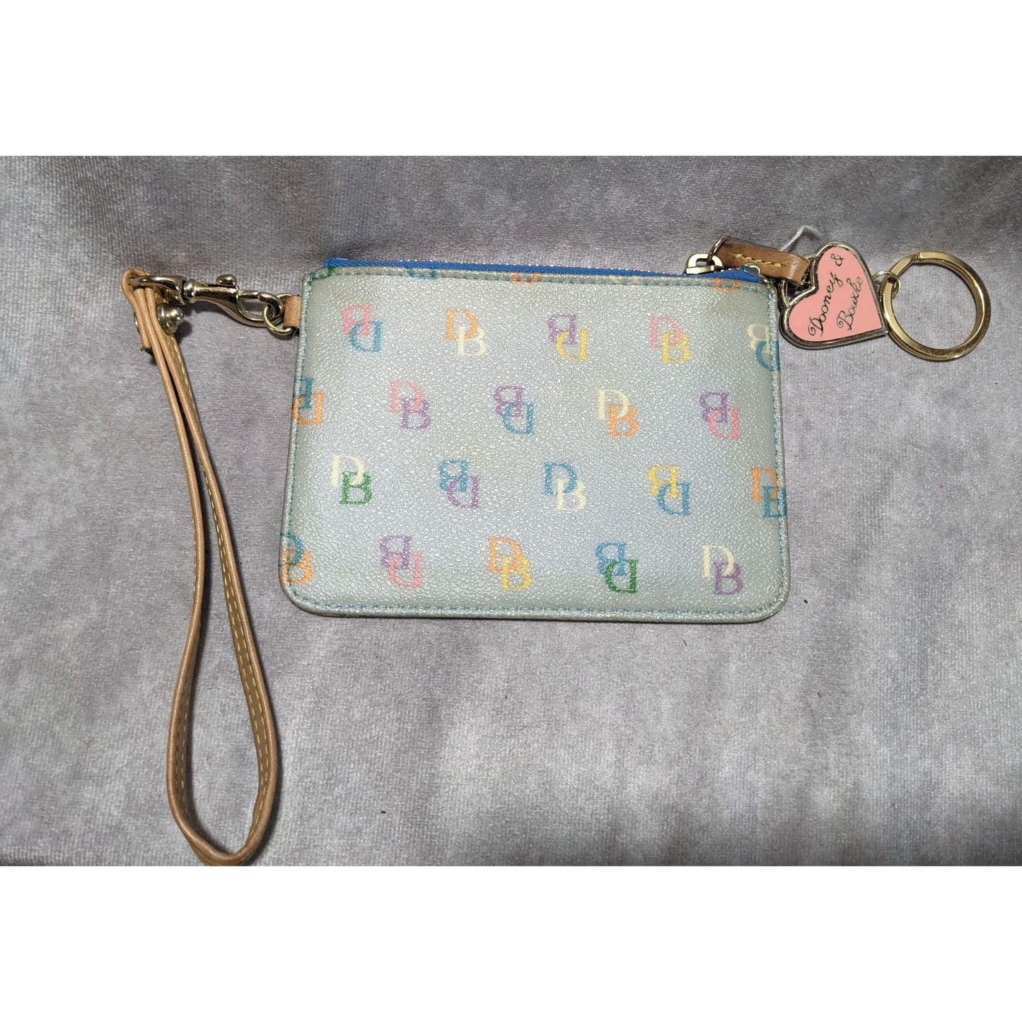 Vintage Y2K Dooney & Bourke Rainbow Wristlet