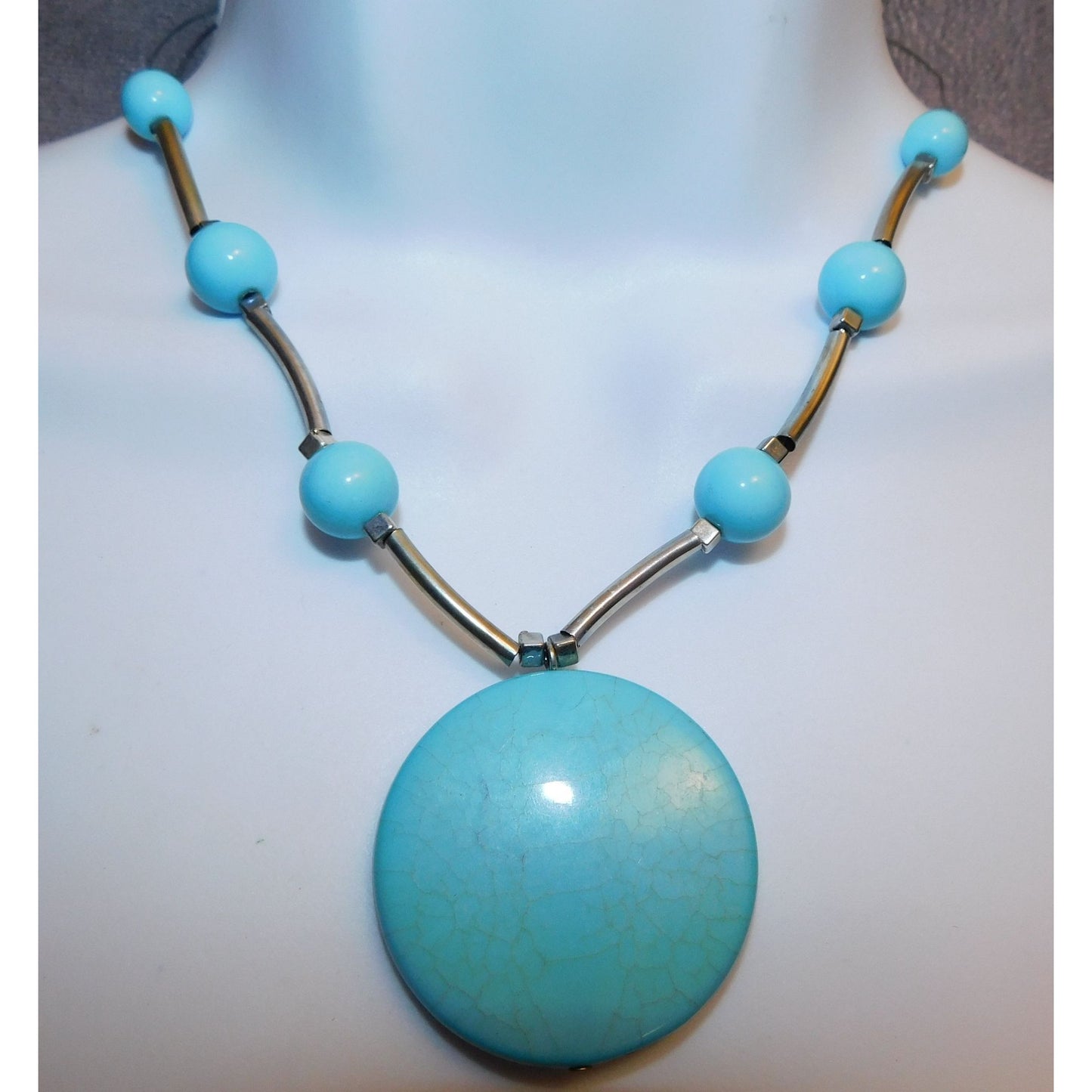 Turquoise Pendant Necklace