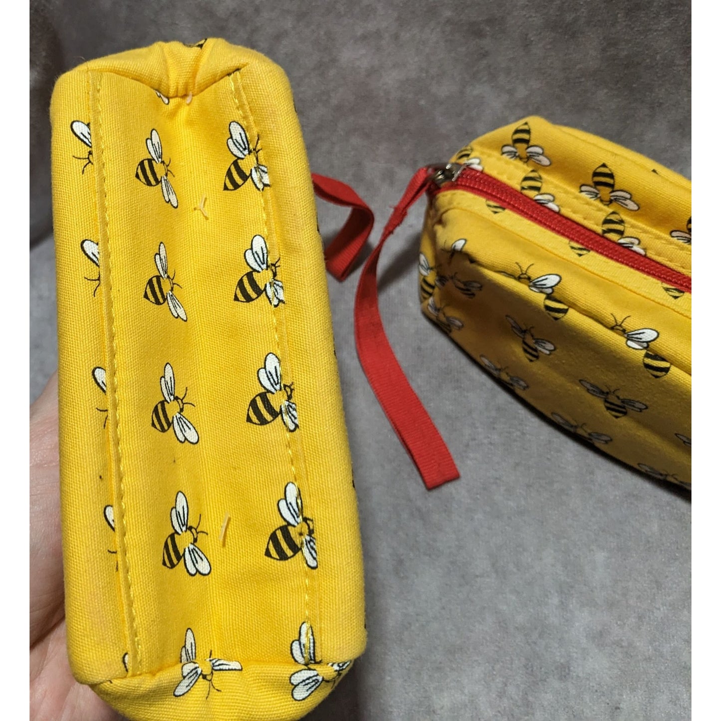 Yellow Bee Wristlet (2)