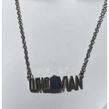 Dr Who "Whovian" Tardis Pendant Necklace