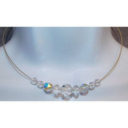 Genuine Swarovski Faceted Crystal Necklace