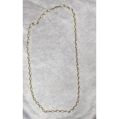 Vintage Napier Wire Wrapped Pearl Necklace