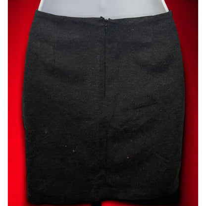 New York & Company Grey Mini Skirt