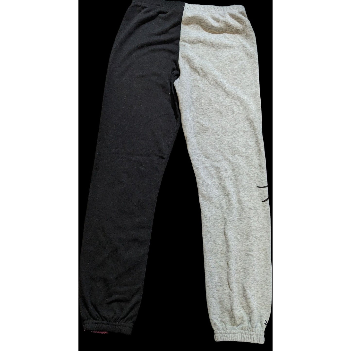 Nightmare Before Christmas Black And Grey Joggers