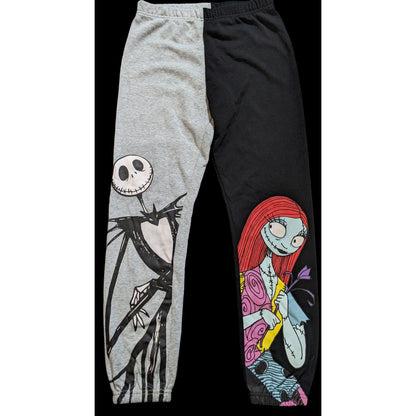 Nightmare Before Christmas Black And Grey Joggers