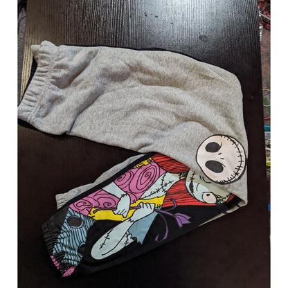 Nightmare Before Christmas Black And Grey Joggers