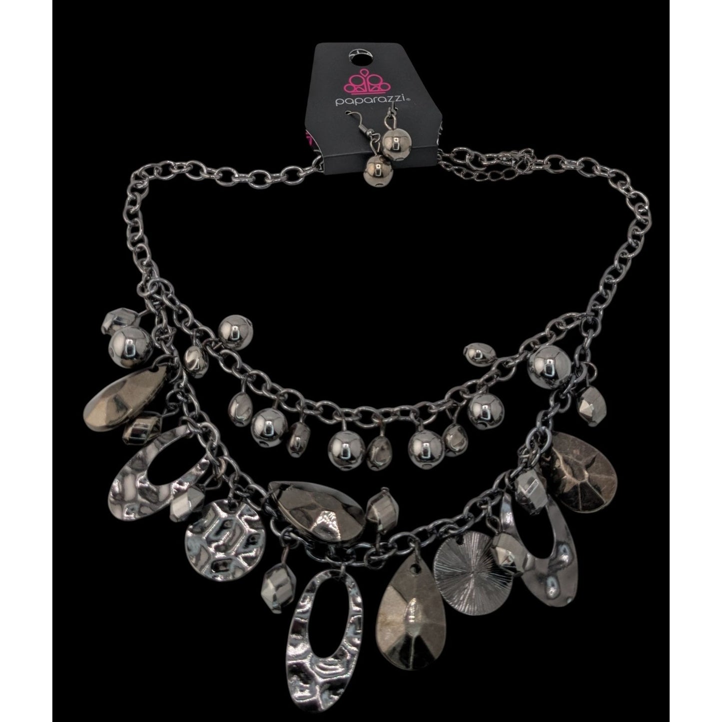 Paparazzi Extra Exhilarating Necklace & Earrings Set