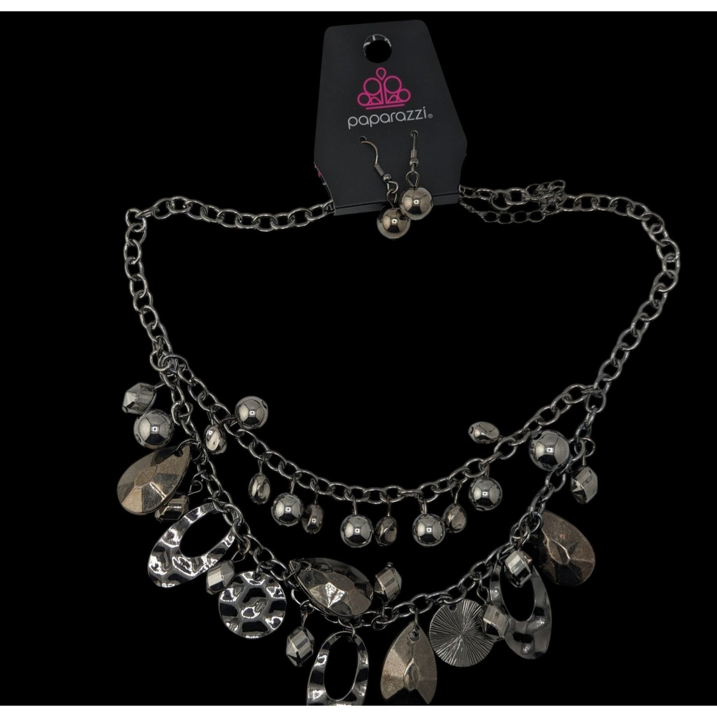 Paparazzi Extra Exhilarating Necklace & Earrings Set