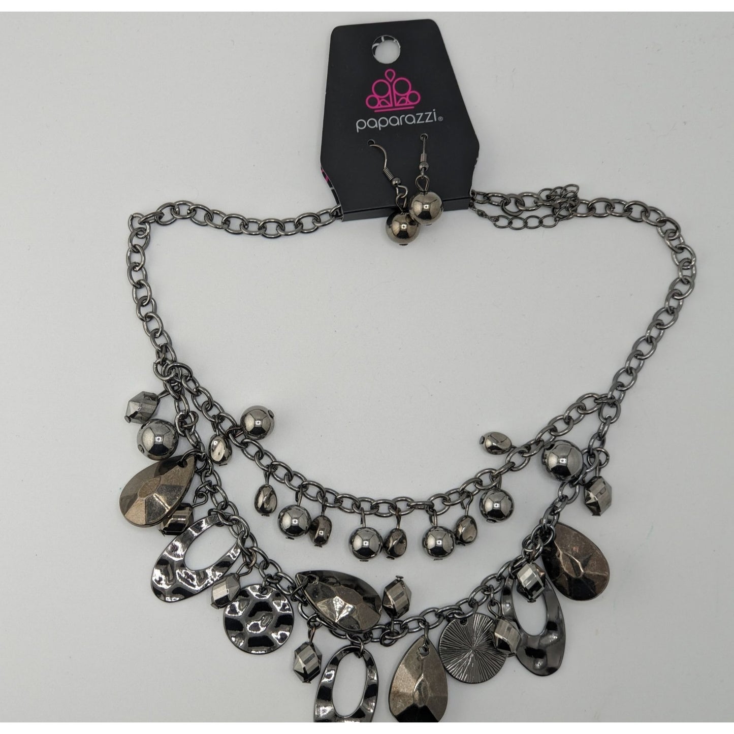 Paparazzi Extra Exhilarating Necklace & Earrings Set