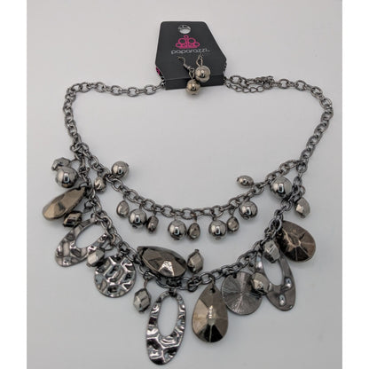 Paparazzi Extra Exhilarating Necklace & Earrings Set