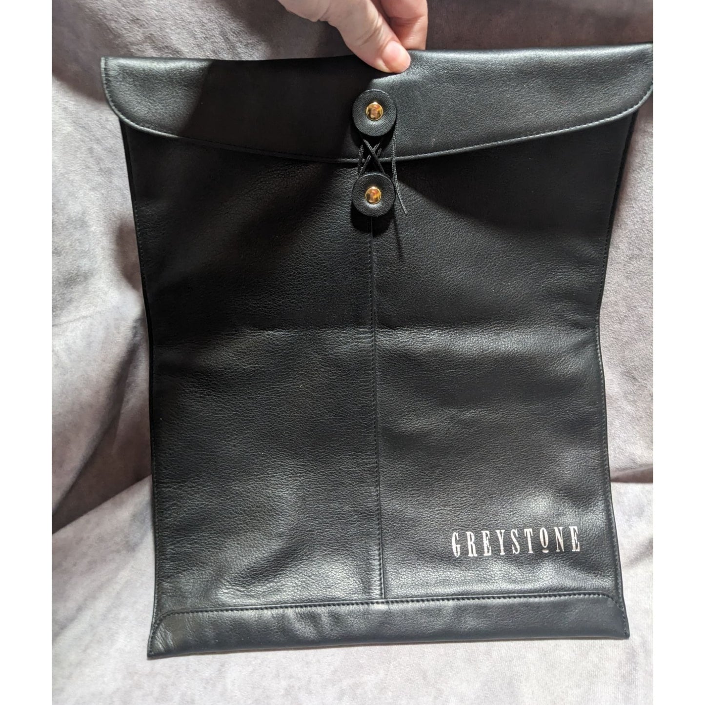 Greystone Genuine Leather Document Bag