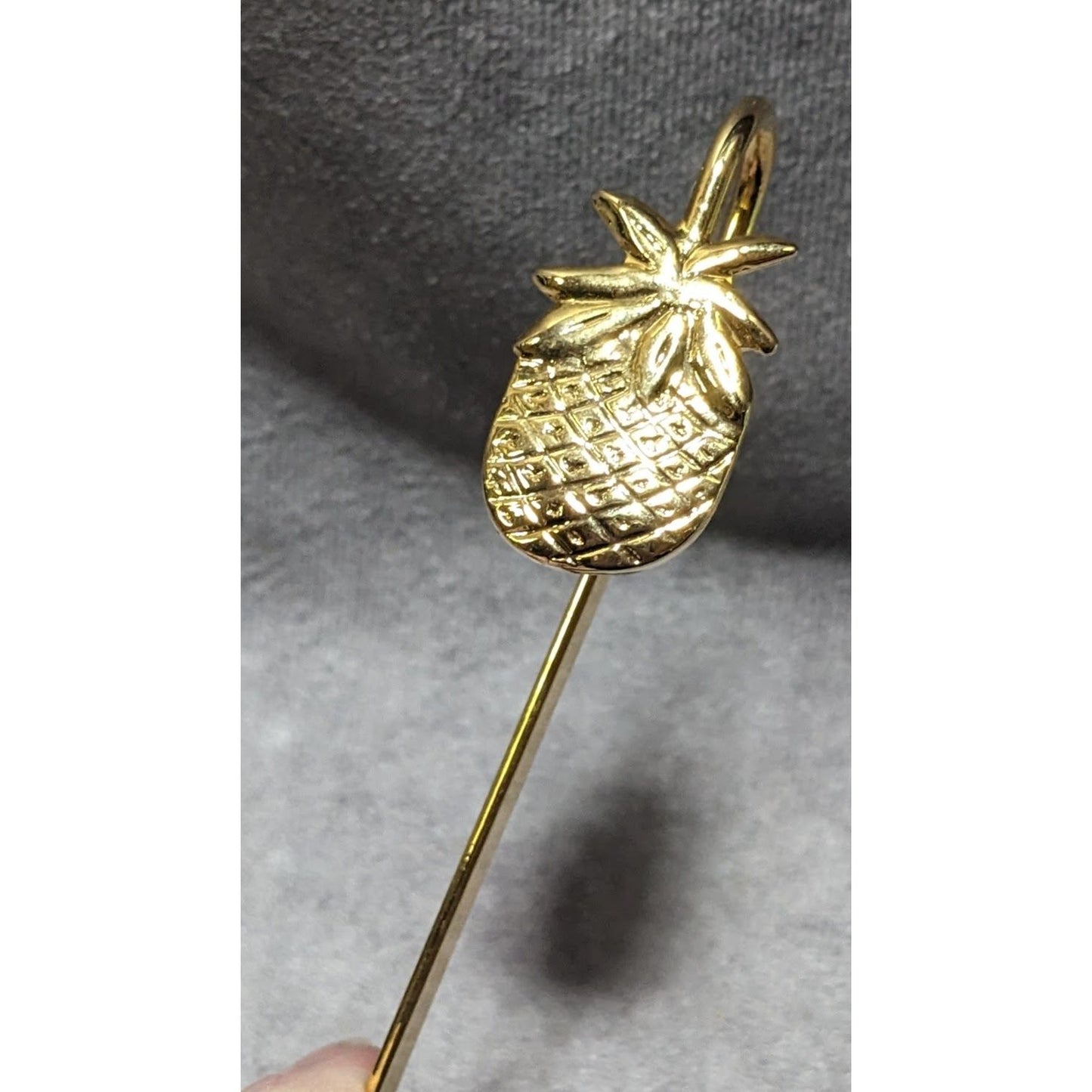 Gold Pineapple Bookmark